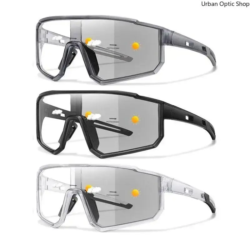 XUH 3-Pack Photochromic Adults' Sunglasses - Men’s Classic Anti-Ultraviolet UV400 Windproof Sports Eyewear, Fashion Accessories for Women, Outdoor Riding, Sunglasses For Women, Men’s Sunglasses