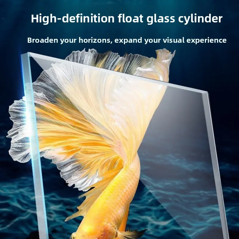 Curved Glass Fish Tank Small Living Room Fish Tank Glass Aquarium Ecological Goldfish Tank Home Aquarium Curved Glass Fish Tank Small Living Room Fish Tank Glass Aquarium Ecological Goldfish Tank Home Aquarium