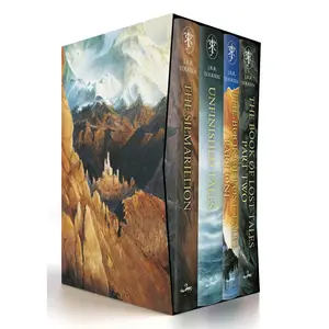 The History of Middle-earth Box Set #1: The Silmarillion / Unfinished Tales / Book of Lost Tales, Part One / Book of Lost Tales, Part Two Hardcover – February 6, 2024