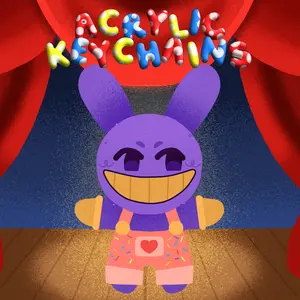 Cookie Bunny - Acrylic Keychain