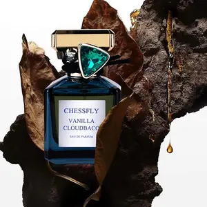 Chessfly for Men Eau de Parfum - Vanilla Cloudbaco, Warm Spicy Scent with Tonka Bean & Cocoa, Long Lasting， Long Lasting Perfume