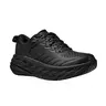 Hoka Women's Bondi SR Casual Leather Business Walking Footwear - Black Sneaker, 1110521-BBLC, Oil/Soap Traction, Comfortable Daily Wear Shoe