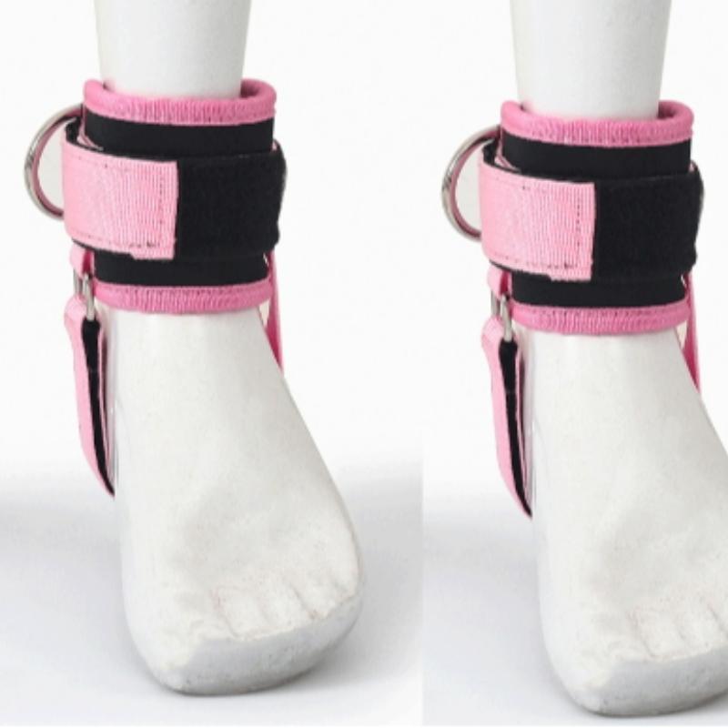 Ankle Strap, 1/2 Counts Foot Straps for Fitness Training, Sports Ankle Straps for Cable Machines, Yoga & Pilates Equipment Accessory, Workout Band