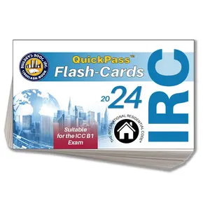 2024 International Residential Code IRC QuickPass Flash-Cards