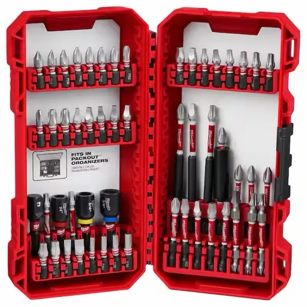 Milwaukee 48-32-4010 54-Piece Ultimate Fit Shockwave Impact Duty Impact Bit Set