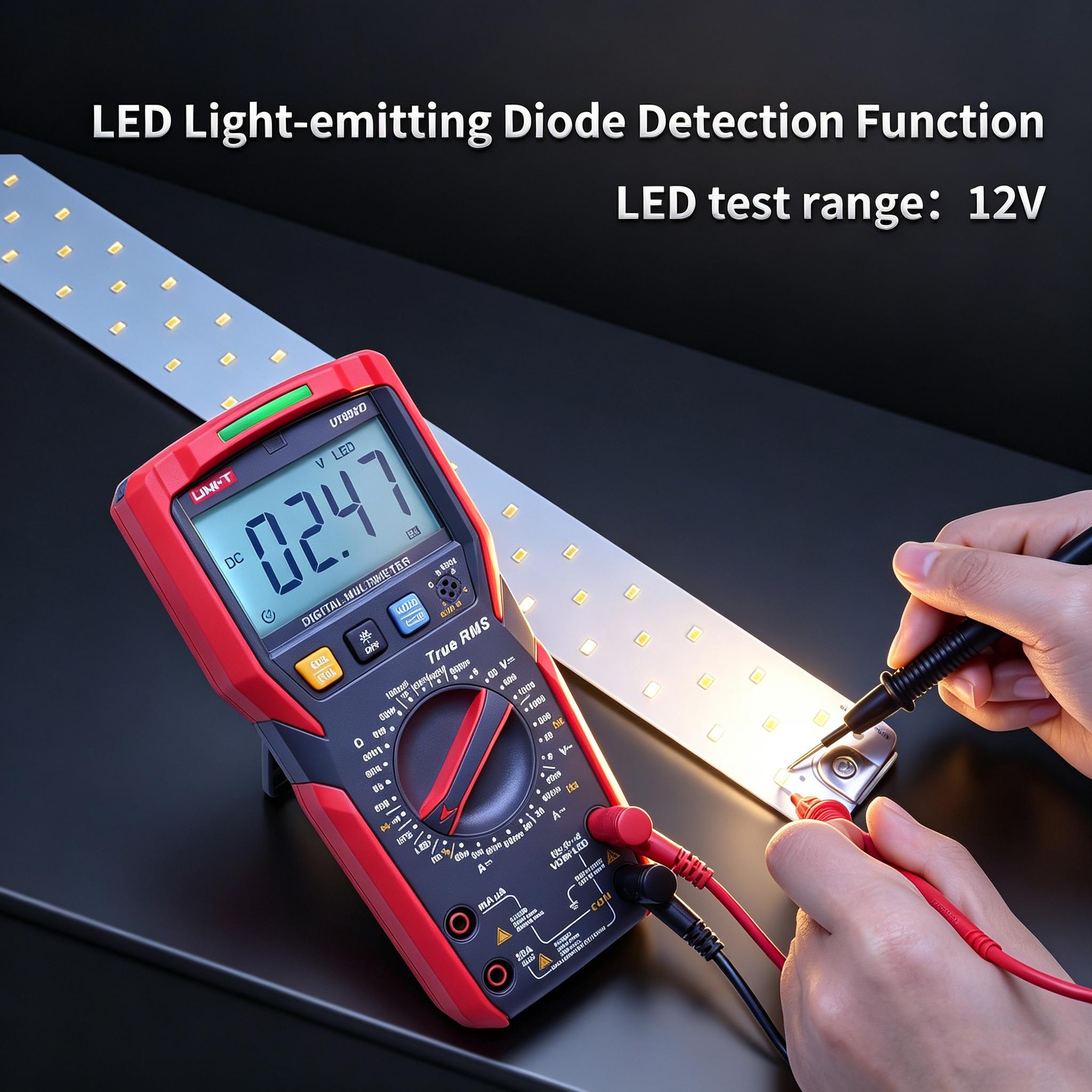 Digital Multimeter Teste, TRMS 6000 Counts Digital Multimeter Tester, AC/DC Voltage 1000V Volt Ohm Meter with NCV, Continuity Diode Transistor Test, Electrical Multimeter with Buzzer Alarm for Home Automotive Digital Multimeter Teste, TRMS 6000 Counts Digital Multimeter Tester, AC/DC Voltage 1000V Volt Ohm Meter with NCV, Continuity Diode Transistor Test, Electrical Multimeter with Buzzer Alarm for Home Automotive