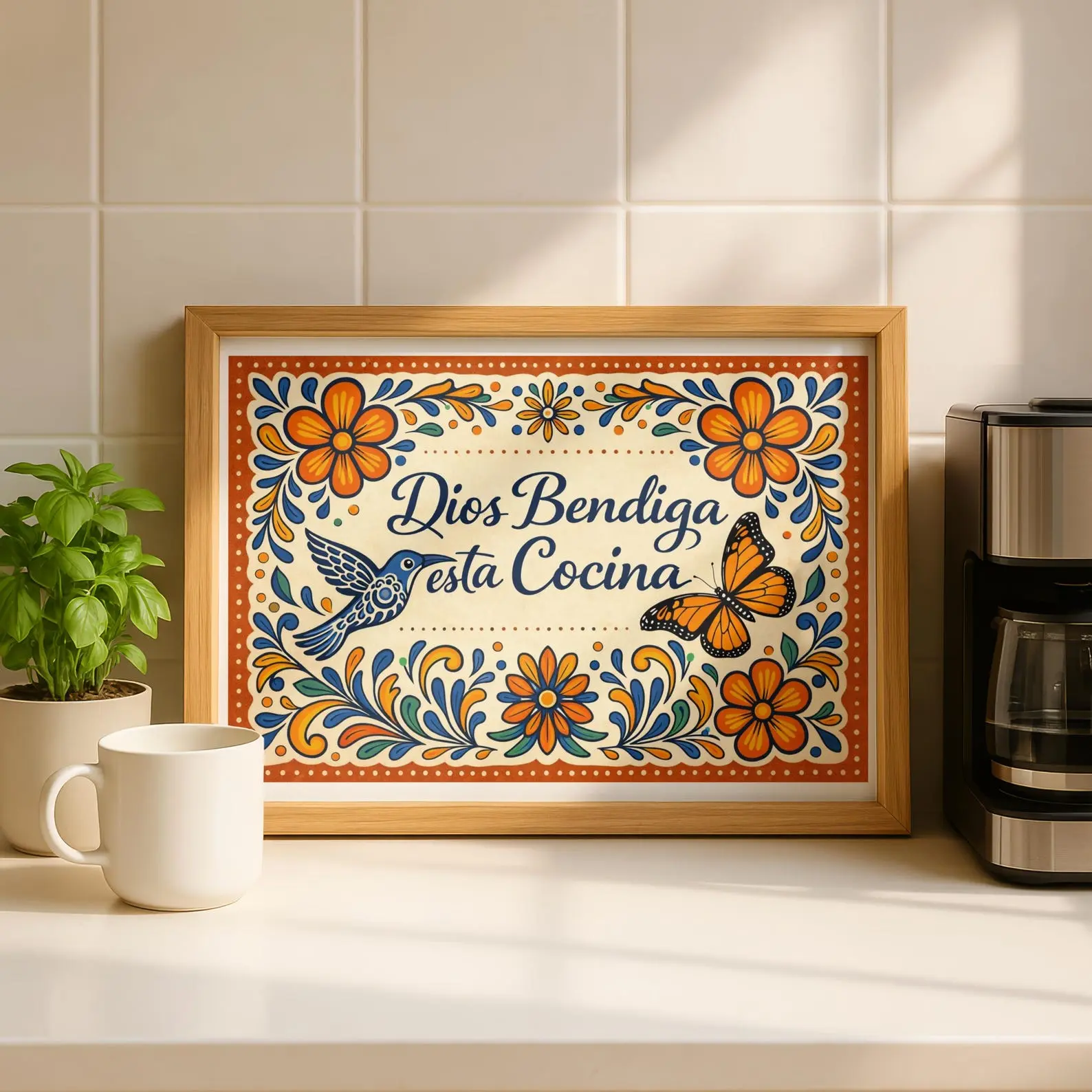 Mexico Talavera Wall art, Mexican Kitchen Art, Mexico art, Mexico Decor posters,Mexican Culture prints, Latina Wall Art