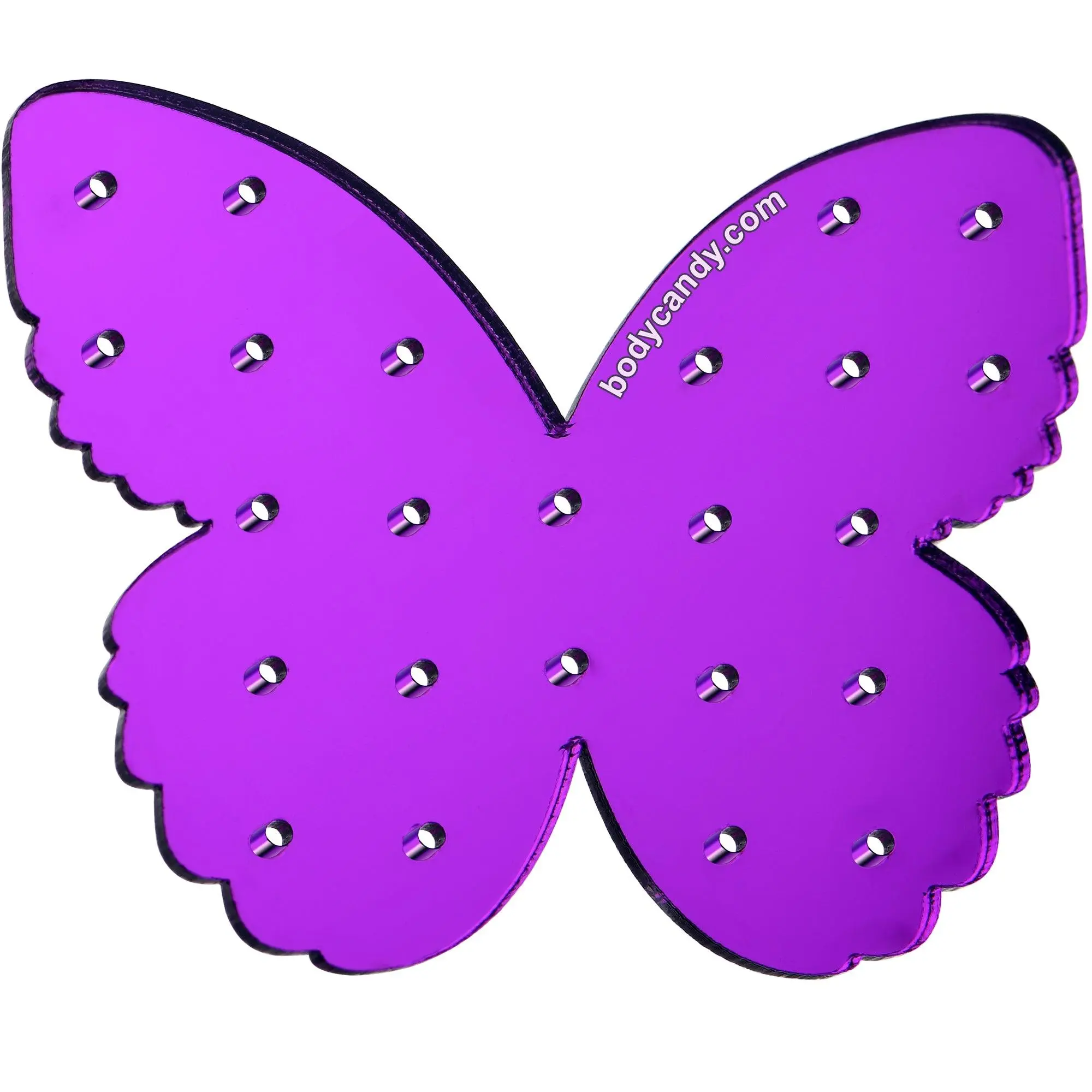 Purple Butterfly Travel Flat Back Earring Palette