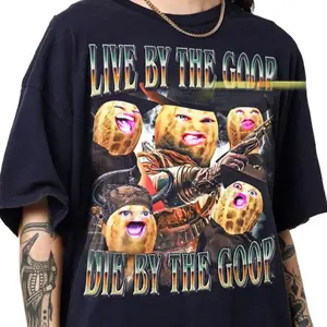 The Burnt Peanut Graphic T-Shirt, Vintage 90s Retro Tee, Sci-Fi Aesthetic Shirt, Unisex Cotton Streetwear