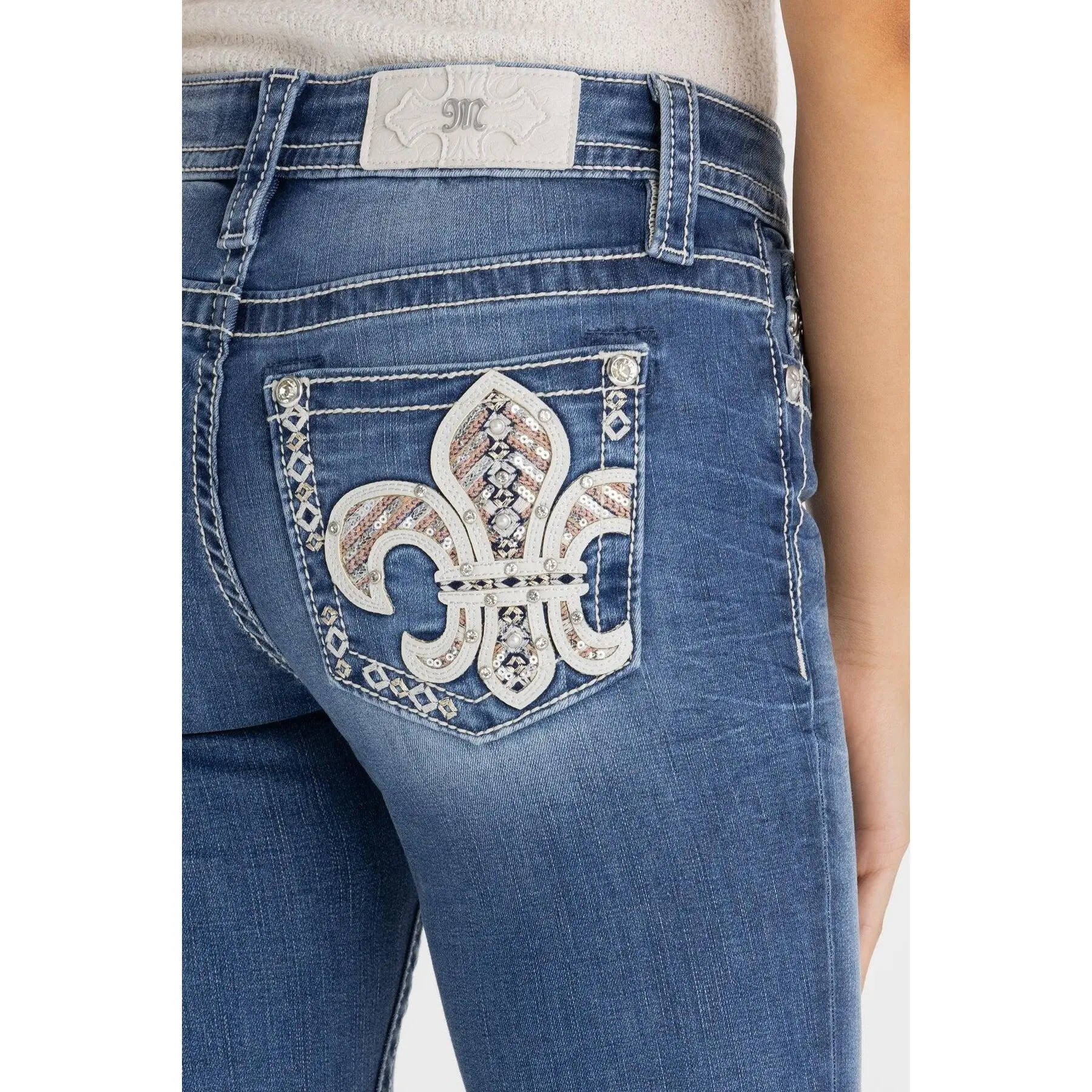 Adalie Fleur Bootcut Jeans Adalie Fleur Bootcut Jeans