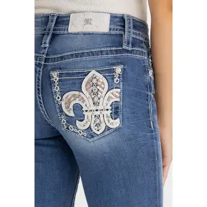 Adalie Fleur Bootcut Jeans