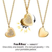 Tilt-A-Heart Necklace