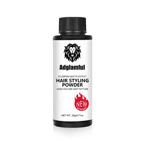 Adglamful Hair Styling Powder 20g – Volumizing Root Booster, Hair Texture Powder & Texturizing Powder for Men & Women, Matte Finish, Oil Control, Lightweight, No Residue, Travel-Friendly Haircare