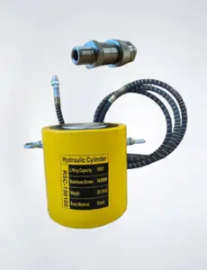 Heavy Duty Hydraulic Jack 100 Ton 3.93" Stroke Cylinder Pressure Pump