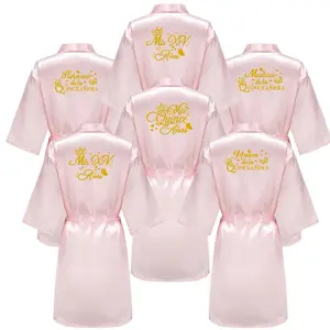 Mis Quince Años Quinceañera Robe Birthday Party Bathrobe Elegant Girls Celebration Gown for 15th Anniversary Ceremony