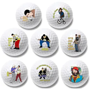 4 count Funny Golf Balls for Birthday, Novelty Golfer  for Dad Coworkers Golfers Golf Lovers