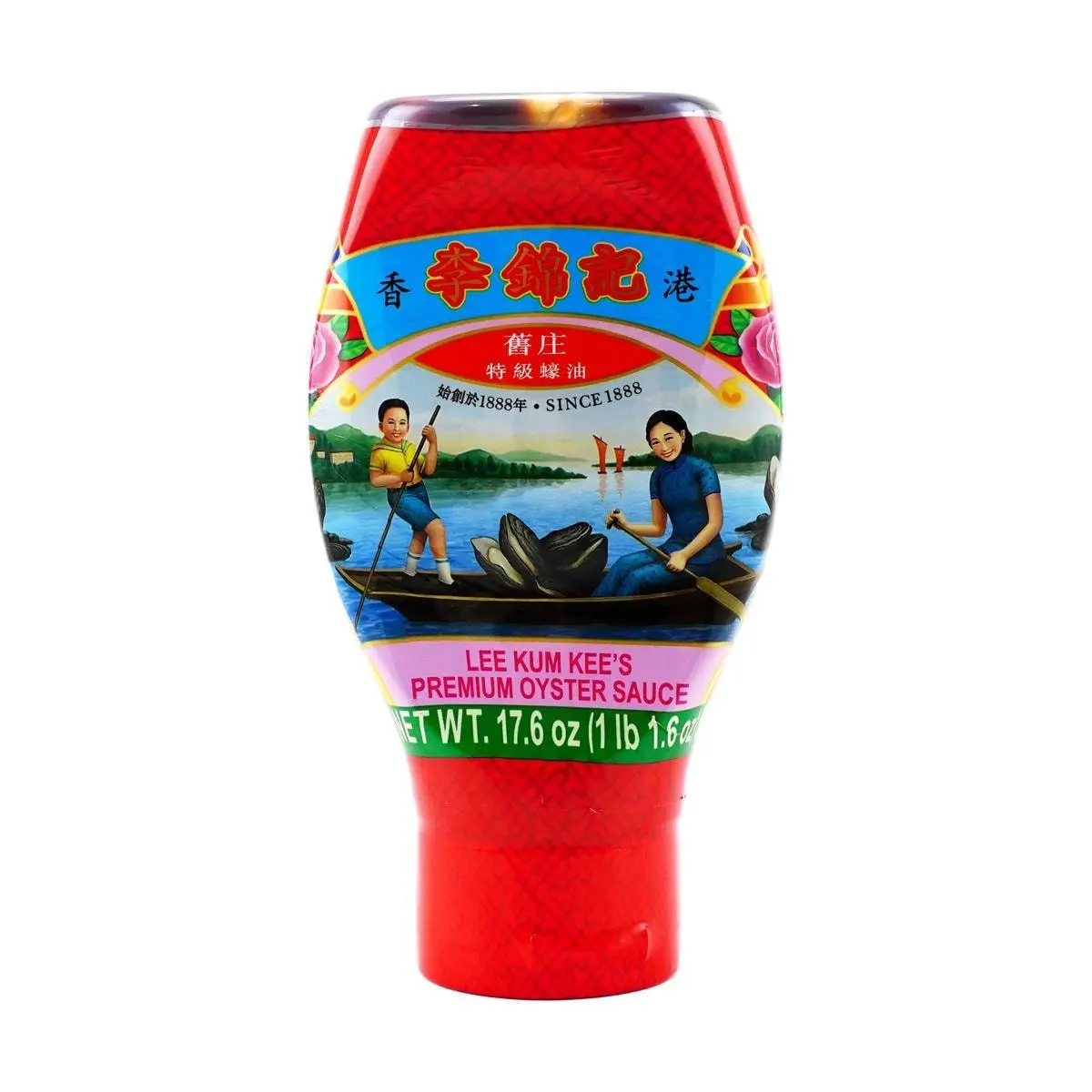 Lee Kum Kee Premium Oyster Sauce 500g Squeeze Bottle - Authentic Hong Kong Style, Rich Umami Flavor for Stir-fries, Marinades, and Dips
