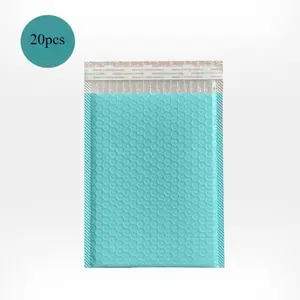 Bubble Mailer, 20pcs/set Waterproof Foam Bag, Express Delivery Sealing Bag, Postal Supplies, Bubble Bag for Packaging & Mailing & Shipping
