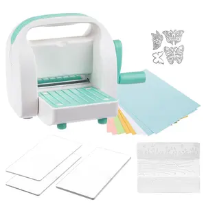 Mini Die Cutting and Embossing Machine for 3.5" Feed Slot for 3" Paper and