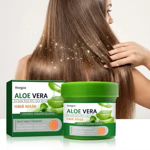 Aloe Vera Moisturizing Hair Mask, Soft Hydrating Hair Care, Suitable for Dry Damaged Hair, Daily Use for Healthy Hair