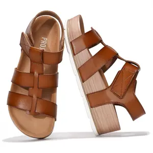 Project Cloud Women's | Eco-Leather Upper Wedge Sandals | Lightweight | Non-Slip - Phased