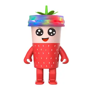 Sawolol Bluetooth Wireless Kids Speakers: A Dancing Swing Music player Mini Speaker with TWS Pairing and RGB Light for Teenage Girl Birthday Gifts Trendy Stuff for Cute Room Decor (Red)