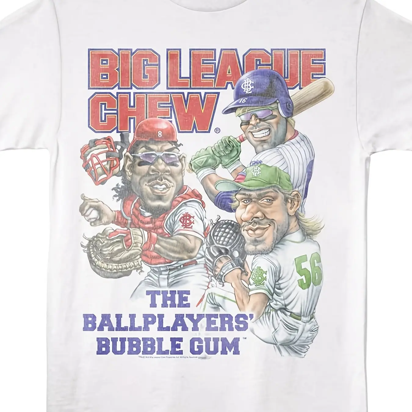 Men's & Women's Big League Chew Play BigChew Big 80s- Baseball Gum Unisex 100% Cotton T-Shirt, Soft, All Season Casual Streetwear Essential, All-Match All Season Style