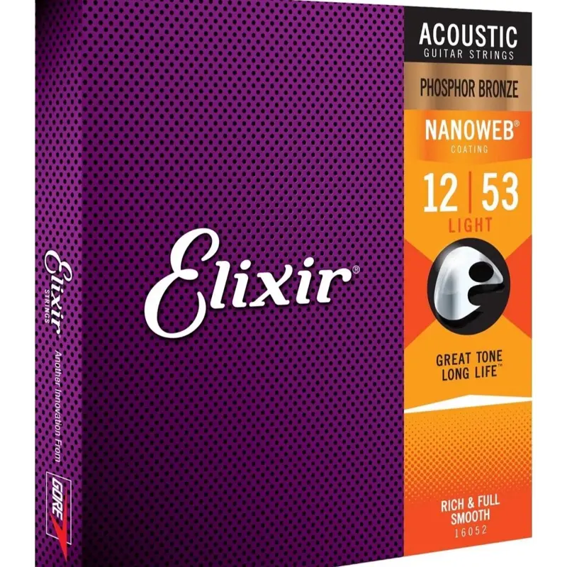 Elixir E16052 Phosphor Bronze Acoustic Light Elixir E16052 Phosphor Bronze Acoustic Light