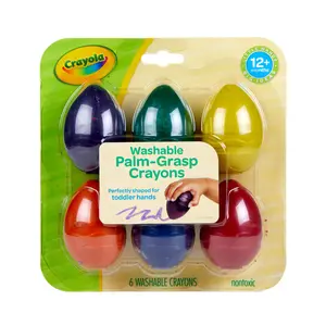 Crayola® My First Washable Egg Crayons (6 Count)
