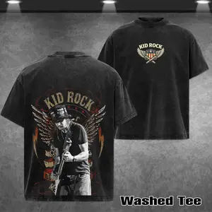 Vintage Kid Rock American Badass Tour 2026 T-shirt ,  Kid Rock T-shirt & Hoodie , Rock Music Lover T-Shirt , Vintage Band Shirts  Fabric Fit Top , Top Men's and Women's Clothing