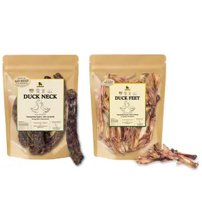25 Duck Feet + 5 Duck Neck Bundle