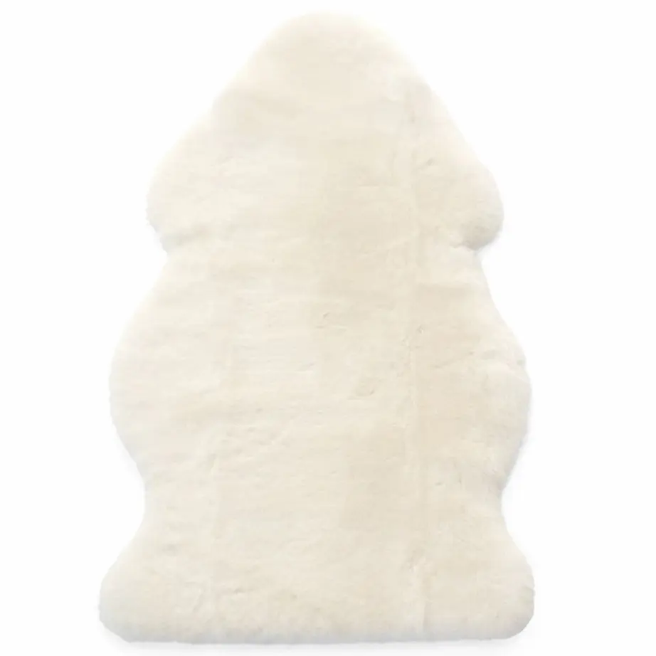 Sheepskin Rug for Babies, 100% Natural, Shorn Lambskin Wool, 2 x 3 Feet, Ivory Sheepskin Rug for Babies, 100% Natural, Shorn Lambskin Wool, 2 x 3 Feet, Ivory