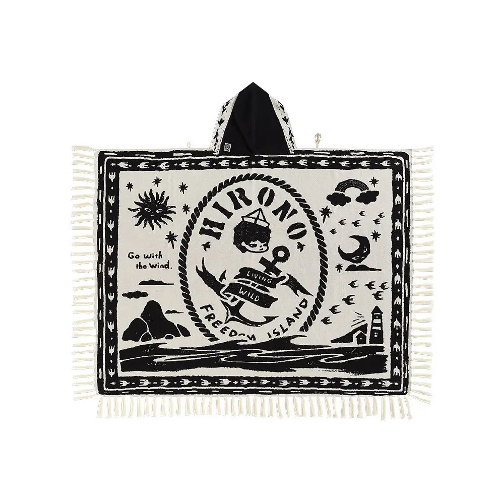 【LIFESTYLE PICKS】POP MART Hirono Living Wild – Freedom Island Cloak Blanket，Summervibes