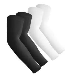 Cooling Arm Sleeves for Sun Protection - 2 Pairs - Compression - Tattoo Cover up - Sun Sleeves for Men, Women, Youth