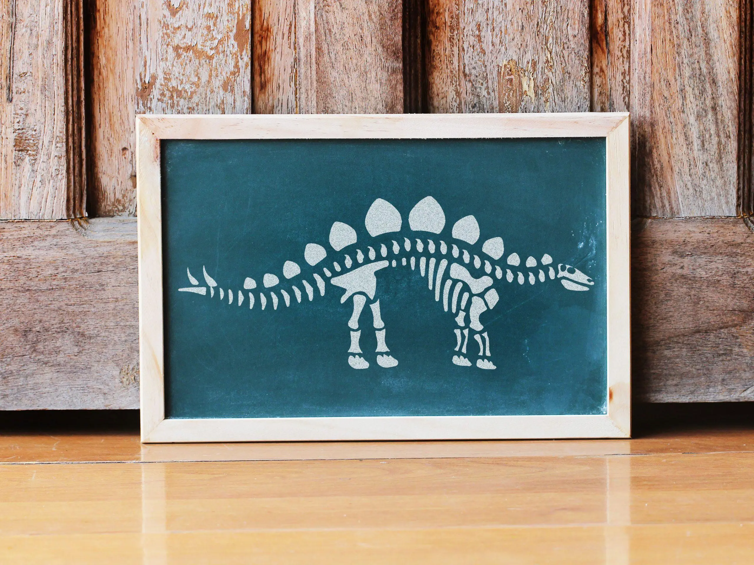 Dinosaur Skeleton Stencil - Art and Wall Stencil