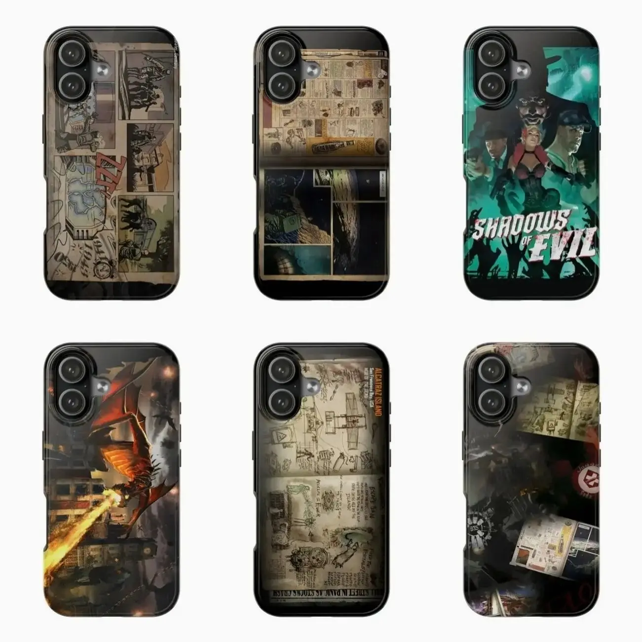 Call of Duty Zombies Phone Case, Compatible with iPhone X, 11, 12, 13, 14, 15, 16, 17 & more