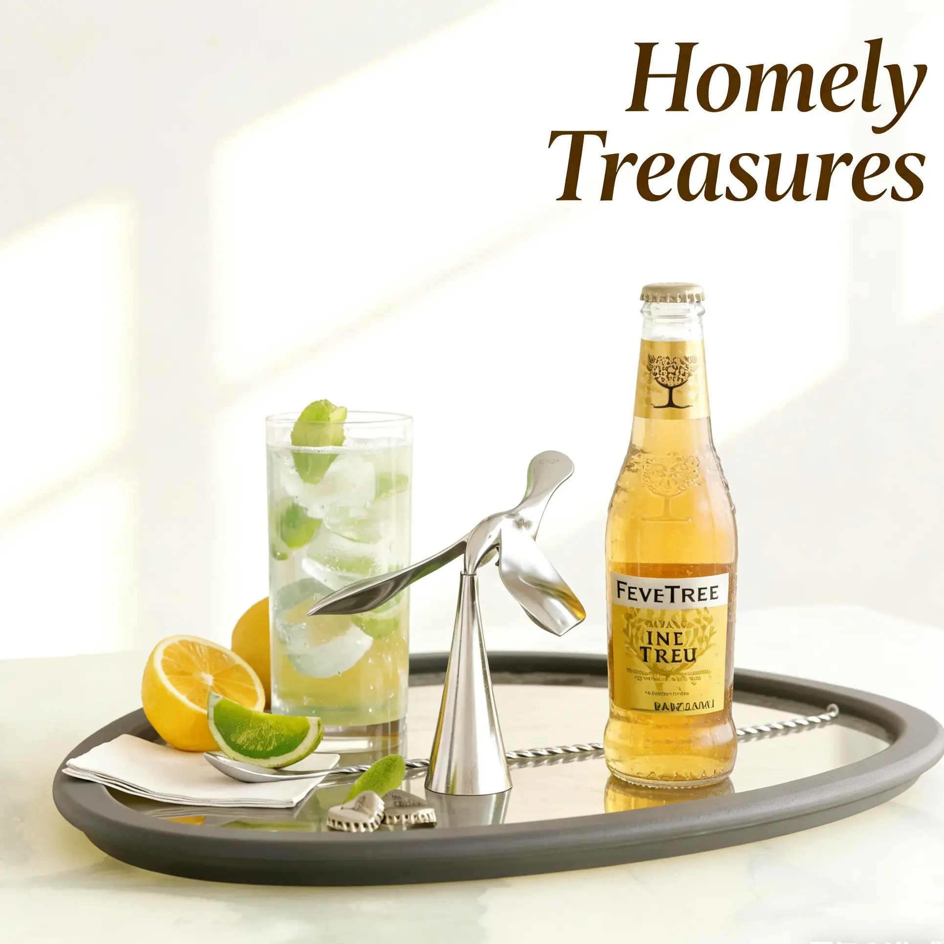 Chrome-Plated Polished Solid Stainless Steel Metal Bottle Opener - Portable Sculpture Design Home Bar Kitchen Utensils, Balanced Display Stand, Modern Durable Home Decor, Gift-Ready Present for Wife, Corkscrew Accessory
