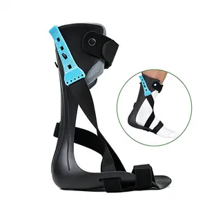 Drop Foot Brace AFO – Adjustable Ankle Support Orthotic for Stroke Injury & Nerve Damage, Low Profile Fits Any Shoes for Gait Training & Walking Aid