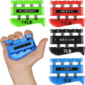 Bi-Directional Hand Strength Training Device, Segmented Grip Tool for Finger Rehabilitation, Ideal for Enhanced Motor Skills Development, Adjustable Hand Strengthener