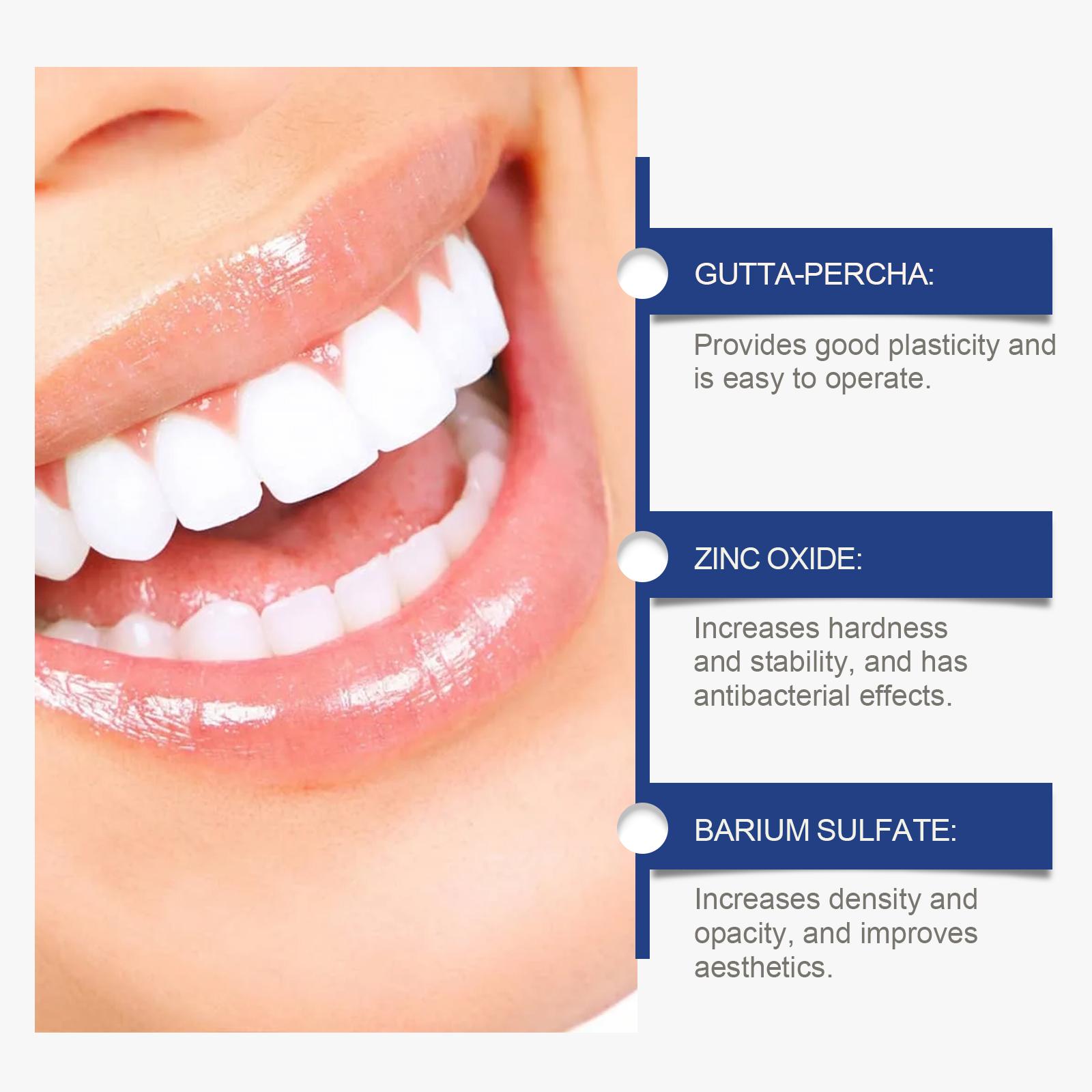 Solid Tooth Gel, Temporary Tooth Repair, Filling Cavities, Tooth Gap Filler, Denture Repair, Cosmetic Dental Glue