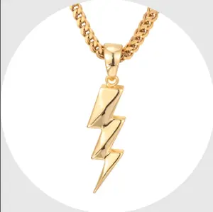 Lightning Golden Pendant Lightning Golden Pendant