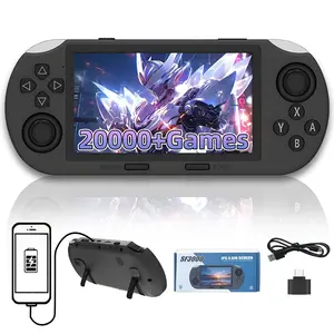 Mini Retro Handheld Game Console Sf3000, Rechargeable Portable Console, 4.5 Inch IPS Screen, Wireless Portable Gaming Player, Perfect Gift for Boys & Friends
