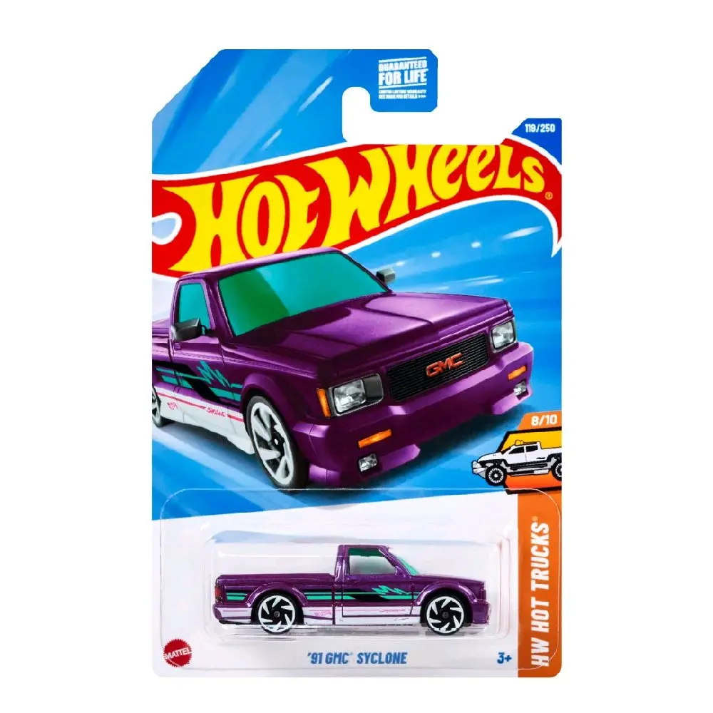 Hot Wheels HW Hot Trucks - '91 GMC Syclone Diecast Collectible Car Model