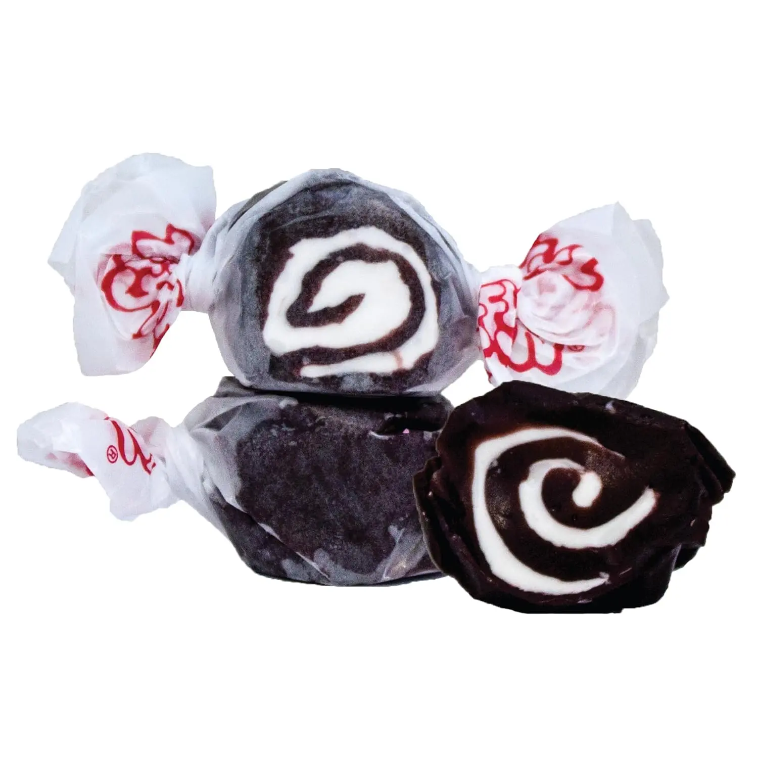 Taffy Town Salt Water Taffy Licorice Swirls 2.5 LB Bulk Bag – Gourmet Soft & Chewy Licorice Taffy Candy, Nougat-Style Candy, Sweet Party Treats, Candy Buffet, Birthday & Event Snacks