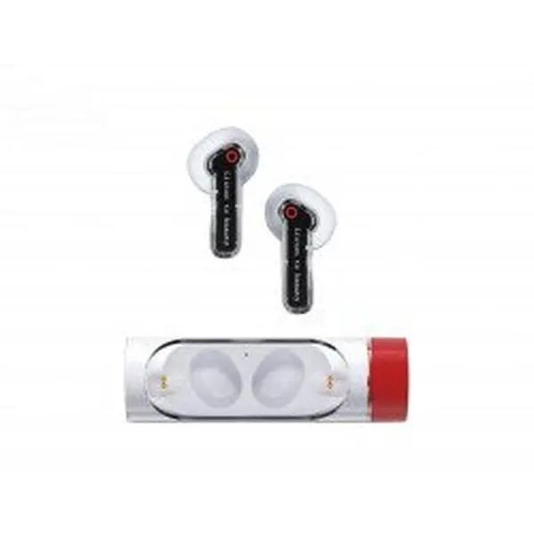 Kik_Sleek Capsule Design TWS Bluetooth Wireless Earbuds Ultimate Sound Superior Audio BW08 for Universal Cell Phone And Bluetooth Device (White)