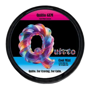Quitto Energy GumIHelp quit nicotinelSupports gum healthIRepairand Regeneration|Natural & Healthy Ingredients
