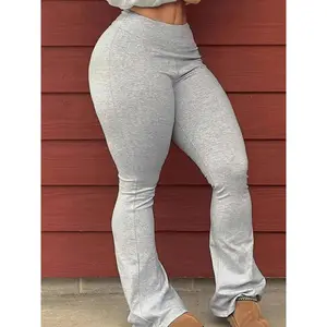 Women's Plain Sweatpants, Casual Comfy Trousers for Daily Wear, Ladies Bottoms for All Seasons, Athleisure Style Pants