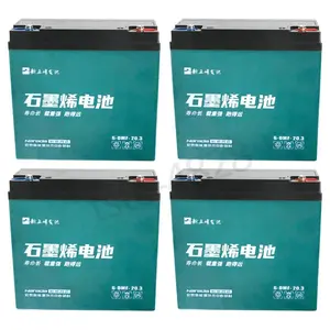 4 Pack 12V 20Ah Battery 6-DMF-20 Sealed Lead Acid Battery 6-DZF-20 6-DZM-20 for 48V 20Ah Mobility Scooter Electric Go Kart E Bike Motorcycle Golf Carts Electric Wheelchair ATV UTV Generator