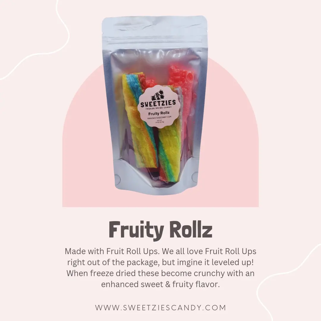 Fruity Rollz - Freeze Dried Fruit Roll Ups