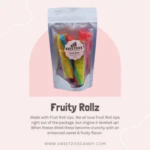Fruity Rollz - Freeze Dried Fruit Roll Ups